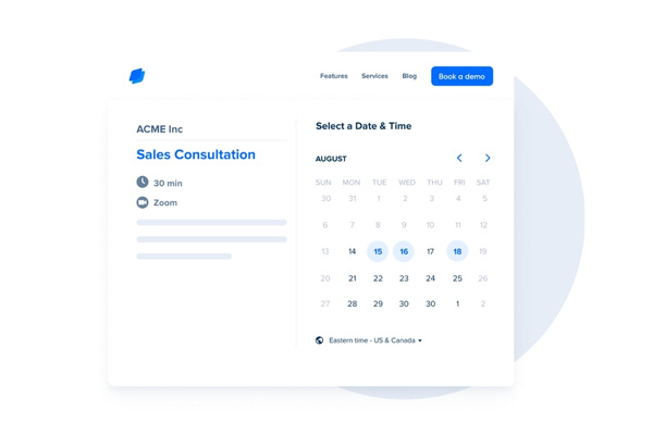 7 phần mềm đặt lịch hẹn mang đến trải nghiệm hoàn hảo 5 Calendly là phần mềm hỗ trợ khách hàng đặt lịch hẹn một cách nhanh chóng
