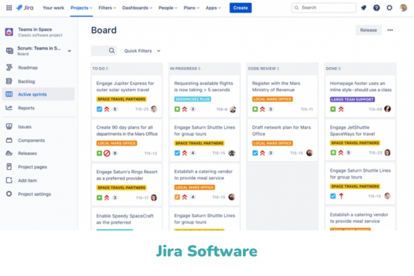 7 phần mềm quản lý dự án nâng cao hiệu quả công việc 4 Jira quản lý dự án theo phương pháp Agile